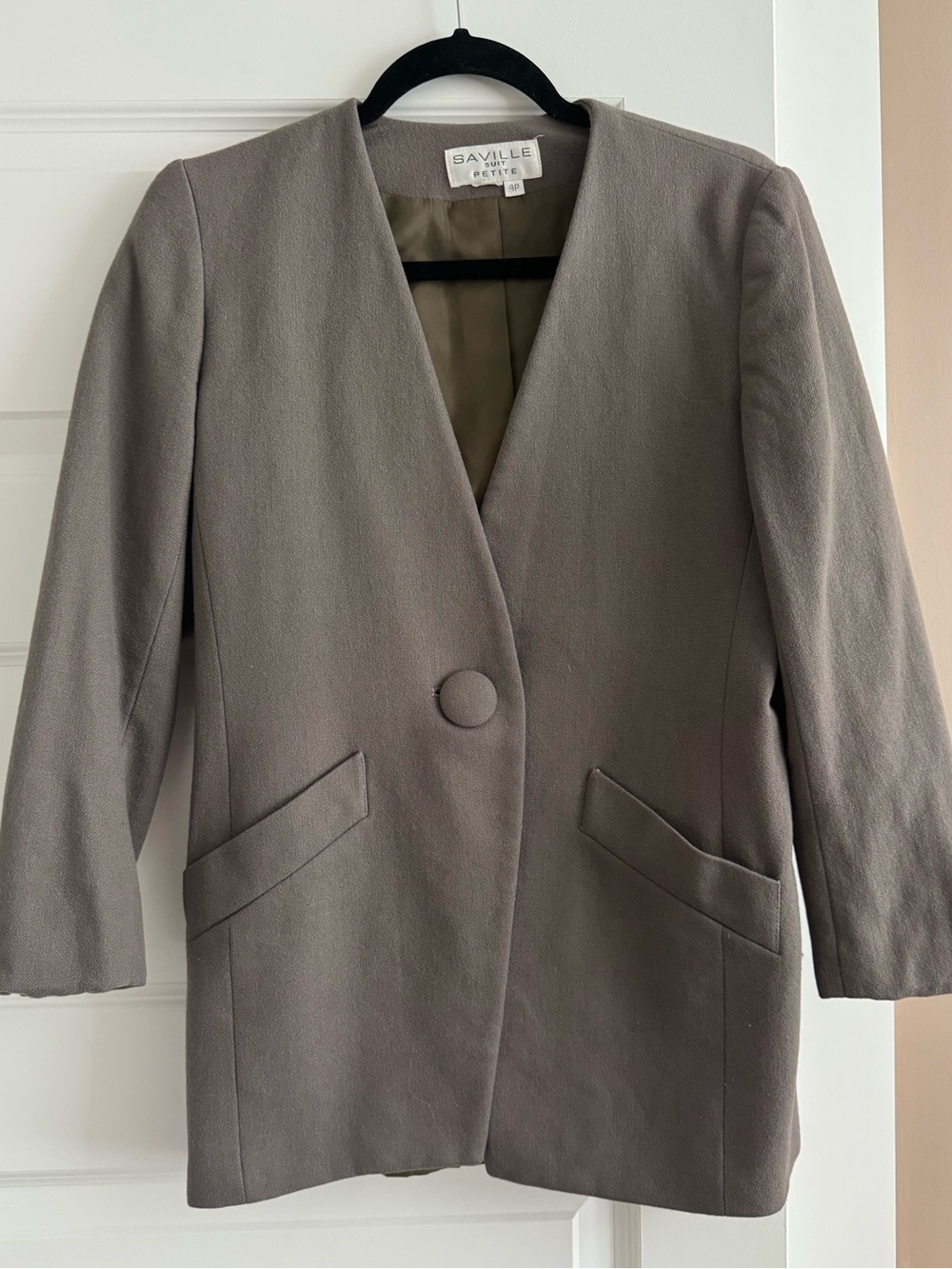Seville Taupe Women's Blazer Jacket